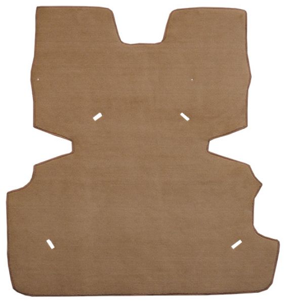 Picture of 1977 Nissan 280Z Rear Cargo without Wheel Wells & Shock Covers Cutpile Carpet Flooring 801 Black