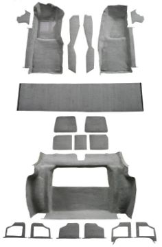 Show details for 1978-1979 Chevrolet Corvette Complete with 3 Compt Doors Cutpile Carpet Flooring 801 Black Picture of 1978-1979 Chevrolet Corvette Complete with 3 Compt Doors Cutpile Carpet Flooring 801 Black