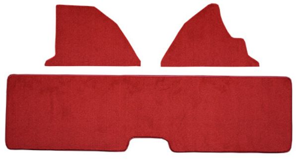 Picture of 1978-1979 Ford Bronco Kick Panels & Tailgate Cutpile Mass Carpet Flooring 801 Black
