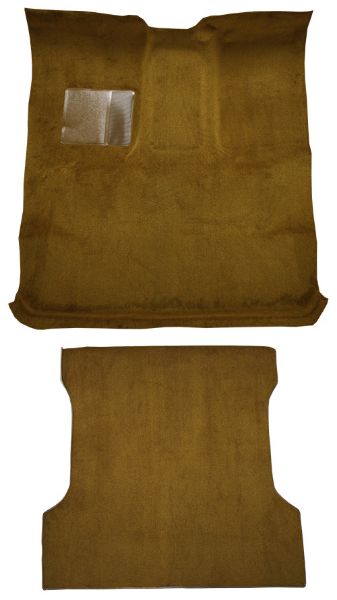 Picture of 1978-1979 Ford Bronco Complete without Wheel Wells Cutpile Carpet Flooring 801 Black