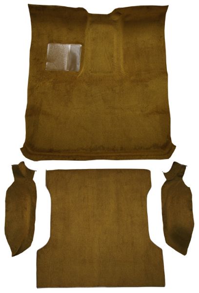 Picture of 1978-1979 Ford Bronco Complete Cutpile Carpet Flooring 801 Black