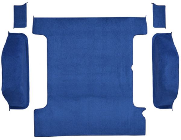 Picture of 1978-1980 GMC Jimmy Cargo Area Cutpile Carpet Flooring 801 Black