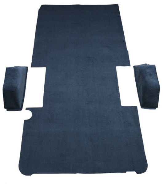 Picture of 1978-1980 Dodge B300 Long ext Van Rear Fits 127 Wheel Base Cargo Area Cutpile Carpet Flooring 801 Black