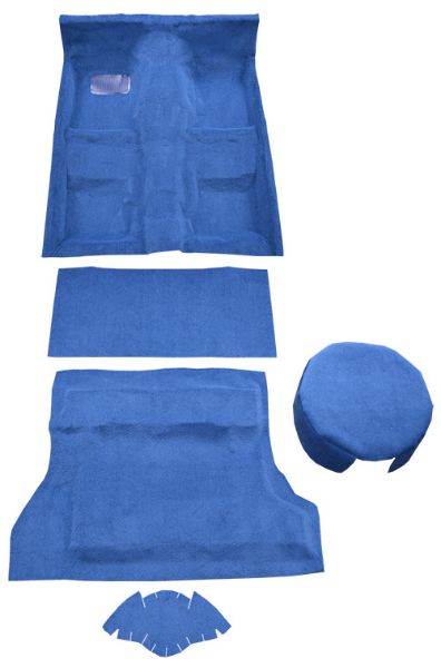 Picture of 1979-1983 American Motors Spirit 2DR Lift Back Complete Cutpile Carpet Flooring 801 Black