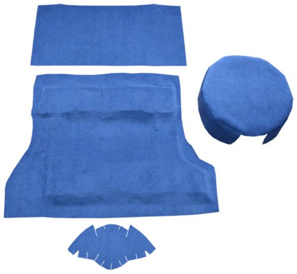 Picture of 1979-1983 American Motors Spirit 2DR Lift Back Cargo Area Cutpile Carpet Flooring 801 Black