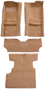 Show details for 1979-1983 Nissan 280ZX Complete 2 Seater Cutpile Carpet Flooring 801 Black Picture of 1979-1983 Nissan 280ZX Complete 2 Seater Cutpile Carpet Flooring 801 Black