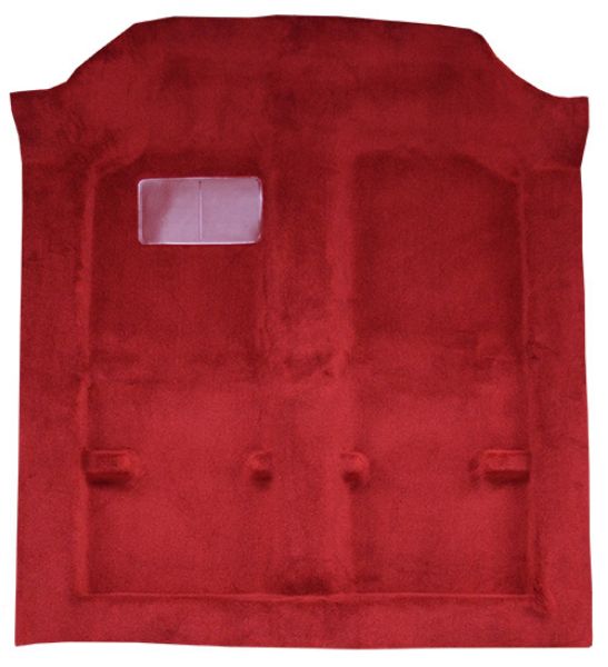 Picture of 1980-1983 Honda Civic 2DR Hatchback Pass Area Cutpile Carpet Flooring 801 Black