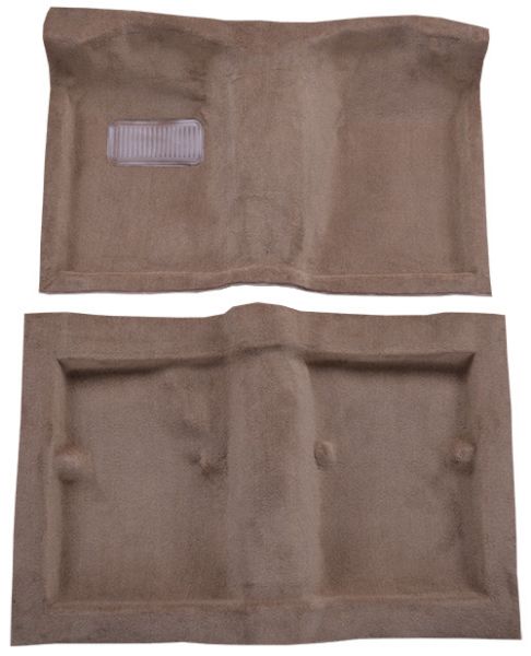 Picture of 1980-1983 Toyota Corolla 4DR Sedan Rear Wheel Drive Cutpile Carpet Flooring 801 Black