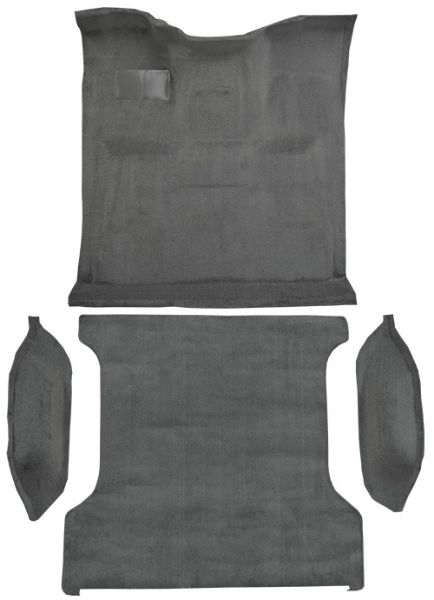 Picture of 1980-1986 Ford Bronco Complete Cutpile Carpet Flooring 801 Black