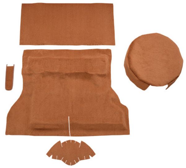 Picture of 1981-1983 American Motors Eagle SX4 2DR Lift Back Cargo Area Cutpile Carpet Flooring 801 Black