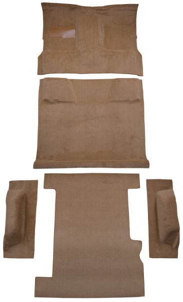 Picture of 1989-1991 GMC V2500 Suburban 4WD Complete Cutpile Carpet Flooring 801 Black