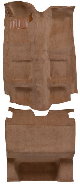 Picture of 1982-1984 Pontiac Firebird Trans Am without Console Complete Cutpile Carpet Flooring 801 Black