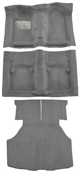 Picture of 1982-1985 Toyota Celica Supra Complete Cutpile Carpet Flooring 801 Black