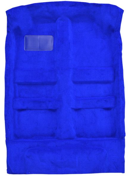 Picture of 1982-1988 Ford EXP 2DR/4DR Hatchback Pass Area Cutpile Carpet Flooring 801 Black