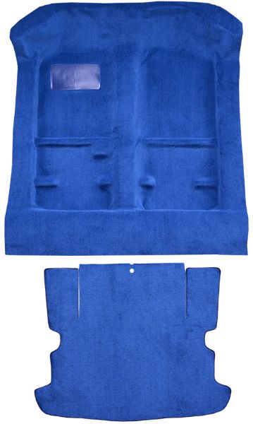 Picture of 1984-1987 Honda Civic CRX Complete Cutpile Carpet Flooring 801 Black
