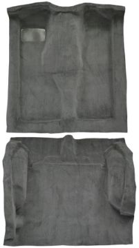 Show details for 1985-1990 Jeep Cherokee Pioneer 4DR Complete Cutpile Carpet Flooring 801 Black Picture of 1985-1990 Jeep Cherokee Pioneer 4DR Complete Cutpile Carpet Flooring 801 Black