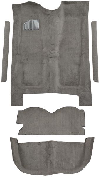 Picture of 1987 GMC Caballero Complete Cutpile Carpet Flooring 801 Black