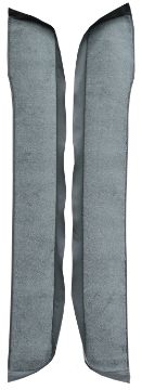 Show details for 1987-1989 Ford Mustang Convertible Inserts Door Panel 2pc Cutpile Carpet Flooring 801 Black Picture of 1987-1989 Ford Mustang Convertible Inserts Door Panel 2pc Cutpile Carpet Flooring 801 Black