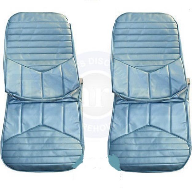 Picture of 1970 Oldsmobile Cutlass "S" Front and Rear Seat Upholstery Covers