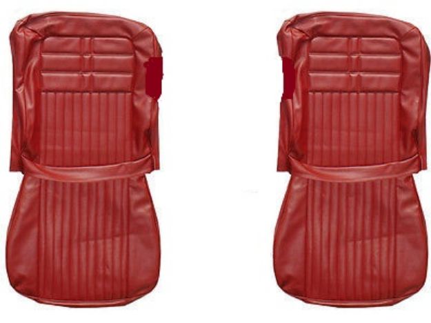 Picture of 1963 Chevy Impala SS Front and Rear Seat Upholstery Covers