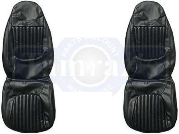 Picture of 1971 Dodge Challenger R/T Deluxe Front and Rear Seat Upholstery Covers