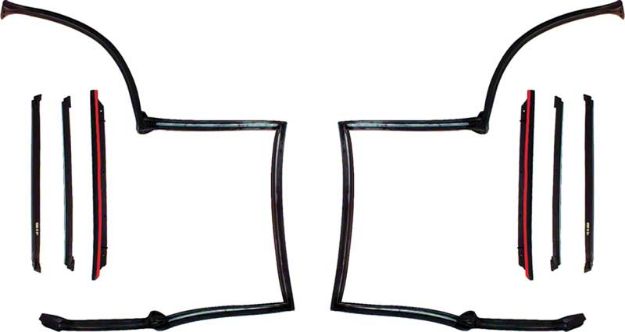 Picture of 1982-92 Camaro / Firebird T-Top Weatherstrip Set 