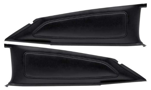 Picture of 1971-1972 Charger SE Interior Rear Sail Panels 