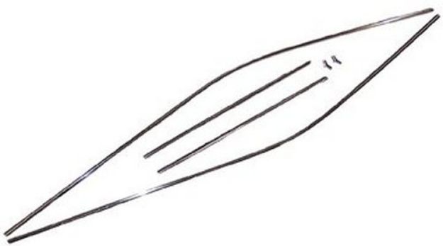 Picture of 1968-1970 B-Body Drip Rail Trim Molding Package