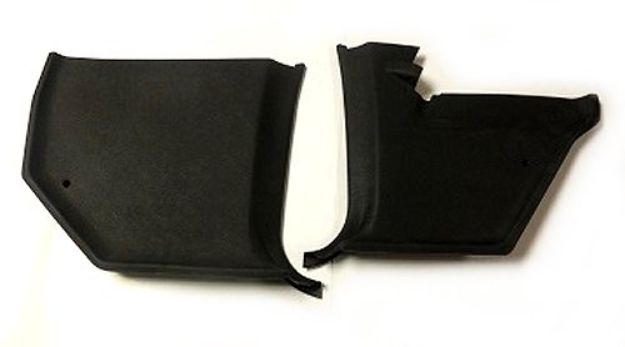 Picture of 1968-1970 Dodge, Plymouth B-Body Black Kick Panels 