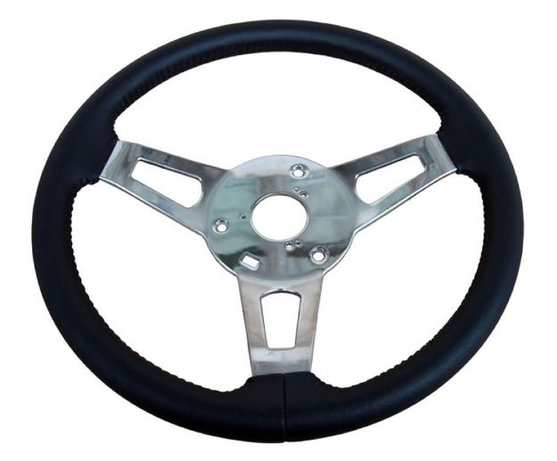 Picture of C Mopar A,B,C,E-Body Leather Tuff Steering Wheel