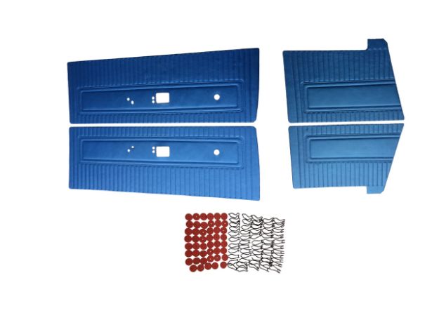 Picture of 6511-C Mopar 1971 Dart Swinger Scamp Door Panels Front & Rear Set