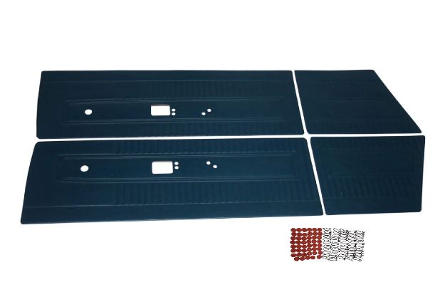 Picture of 6501-C 1967 Barracuda Front & Rear Door Panels for Fastback