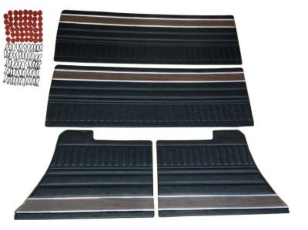 Picture of 6512-C Mopar 1972 Dart Swinger Scamp Door Panel Front & Rear Set