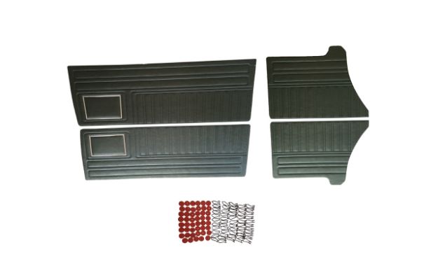 Picture of D6504-C Mopar 1970 Duster And Duster 340 Door Panels With Chrome Trim