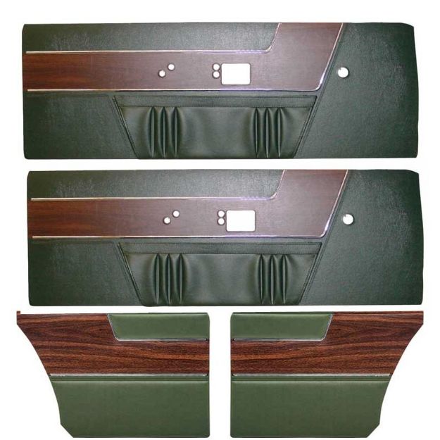 Picture of Mopar 1969 Barracuda Deluxe Interior F/R Door Panels for Fastback