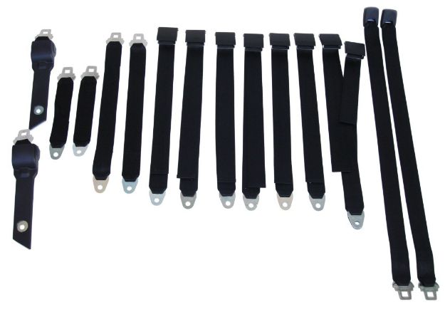 Picture of Mopar 1970-71 A-body Bench Seat Belt Set