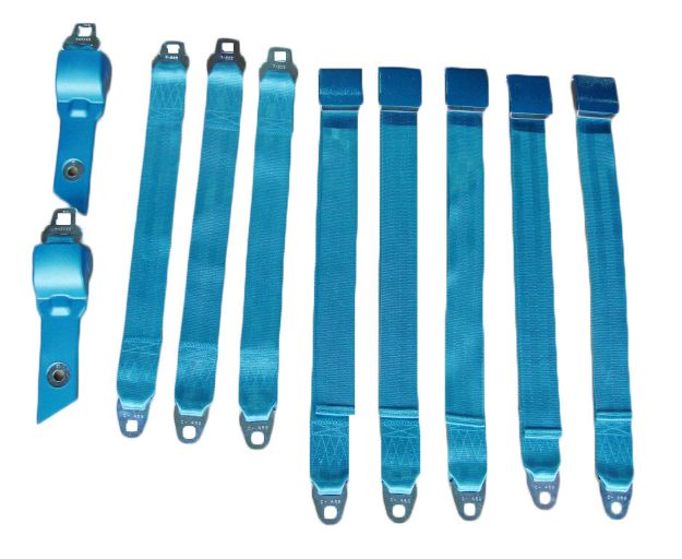 Picture of Mopar 1968-69 B-body Convertible Bucket Seat Belt Set