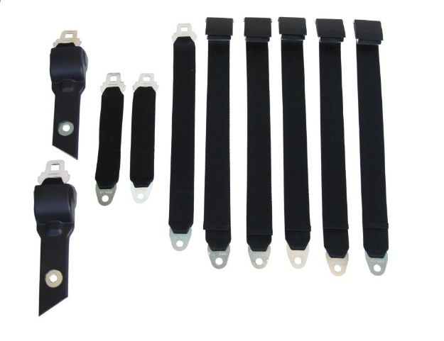 Picture of Mopar 1970 B-body Convertible Bucket Seat Belt Set