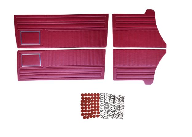 Picture of Mopar 1970 Duster And Duster 340 Door Panels With Chrome Trim