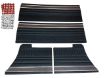 Picture of W6506-C Mopar 1972 Duster 340 Demon Front and Rear Woodgrain Door Panel Set