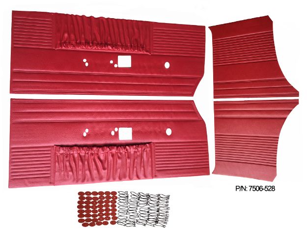Picture of 1968 Mopar Charger R/T Door Panel Front & Rear Set