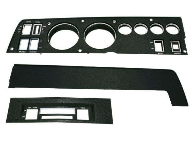 Picture of Mopar 1969 B-body Rallye Dash Bezel Kit (AM/FM - AC)