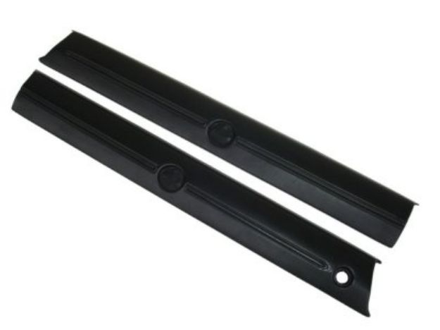 Picture of Mopar 1968 Charger Upper Door Panels with Emblems