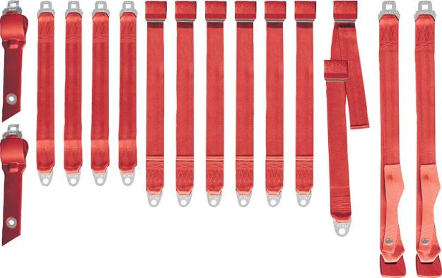 Picture of Mopar 1970-71 A-body Bench Seat Belt Set