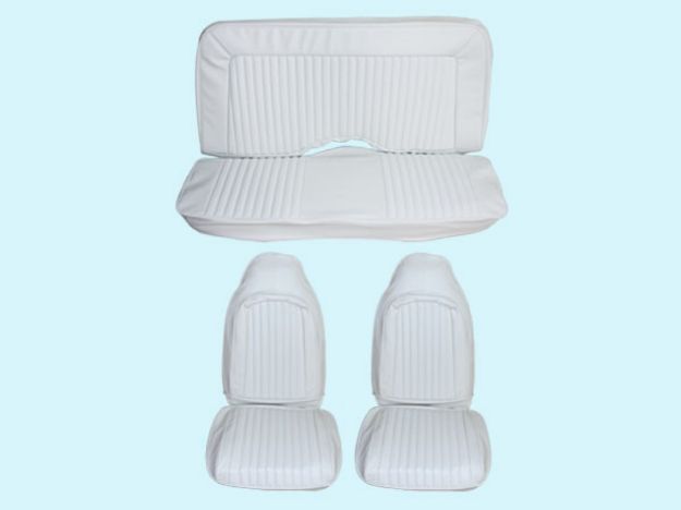 Picture of 1972 Barracuda Cuda Challenger Front Bucket & Rear Seat Cover