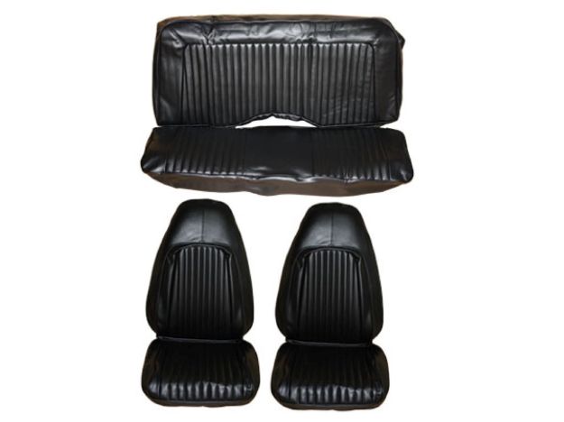 Picture of 1972 Barracuda Cuda Challenger Front Bucket & Rear Seat Cover