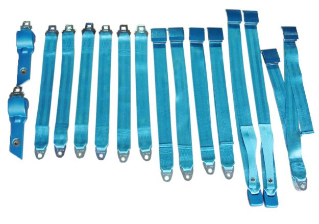 Picture of Mopar 1968-69 B-body Bench Seat Belt Set