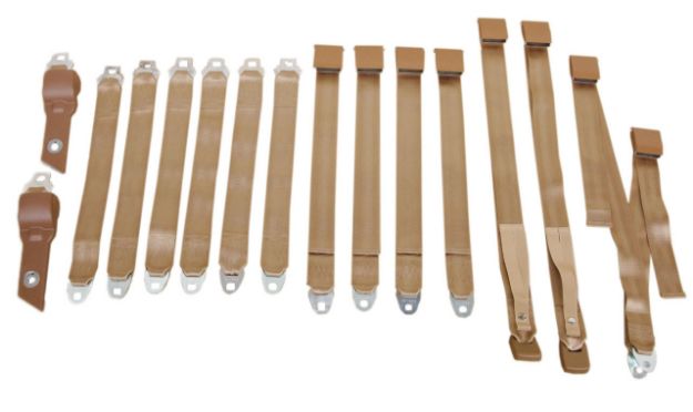 Picture of Mopar 1968-69 B-body Bench Seat Belt Set