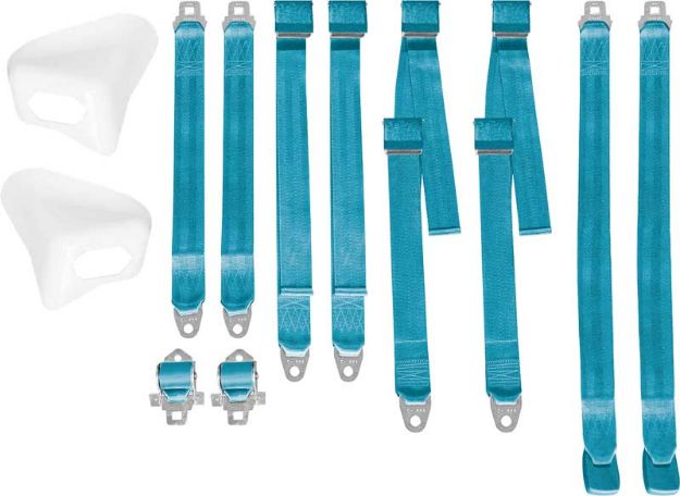 Picture of Mopar 1970 E-body Bucket Seat Belt Set