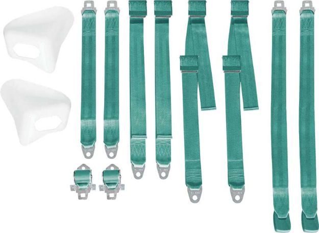 Picture of Mopar 1970 E-body Bucket Seat Belt Set